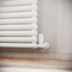 Terma Vario Vision 3 Axis Thermostatic Corner Valves with Pipe Masking - Left or Right Hand