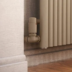 Terma Vario Vision 3 Axis Thermostatic Corner Valves with Pipe Masking - Left or Right Hand