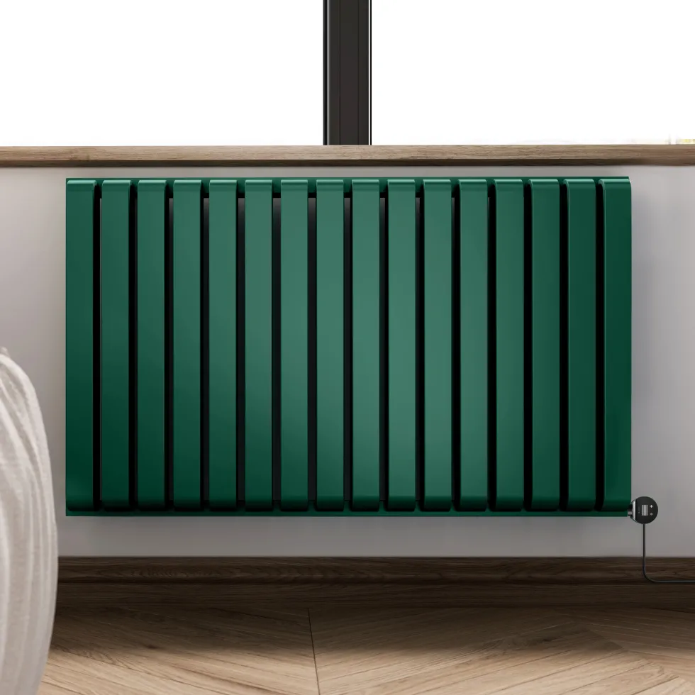 Terma Warp Room Double Panel 630 x 1045mm Electric Radiator with 1200W Wi-Fi Controlled VEO Heating Element