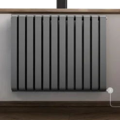 Terma Warp Room Double Panel 630 x 785mm Electric Radiator with 800W Wi-Fi Controlled VEO Heating Element