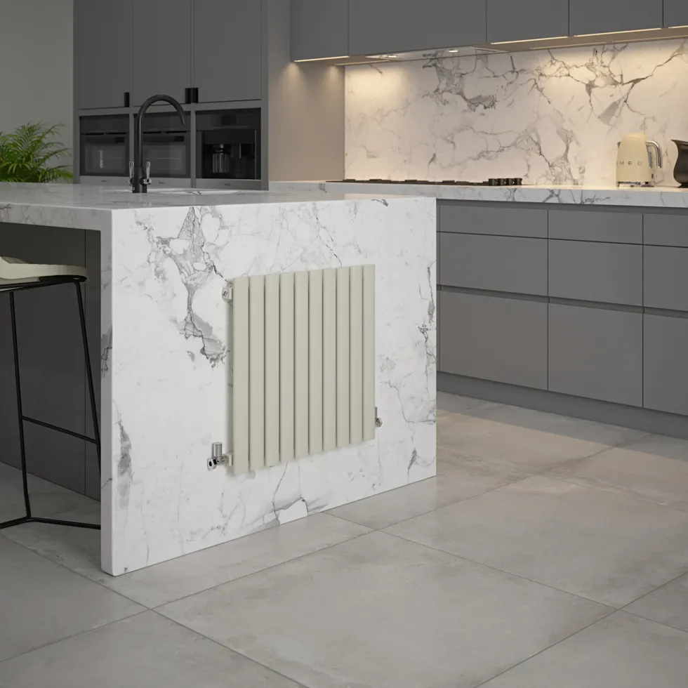 The Tap Factory Vibrance Single Panel Horizontal Radiator 550 x 590mm - 15 Colours Available