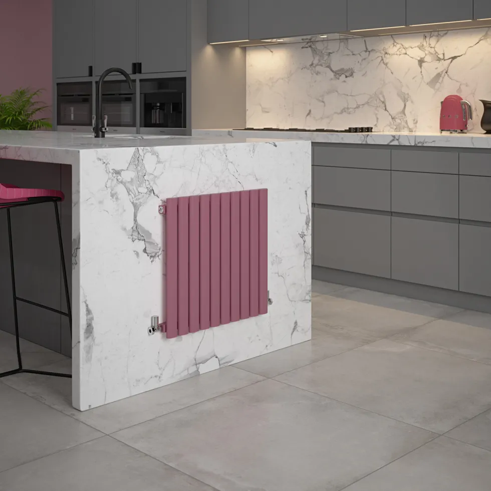 The Tap Factory Vibrance Single Panel Horizontal Radiator 550 x 590mm - 15 Colours Available
