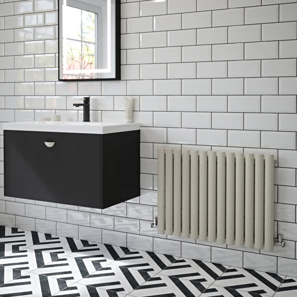 The Tap Factory Vibrance Single Panel Horizontal Radiator 550 x 826mm - 15 Colours Available