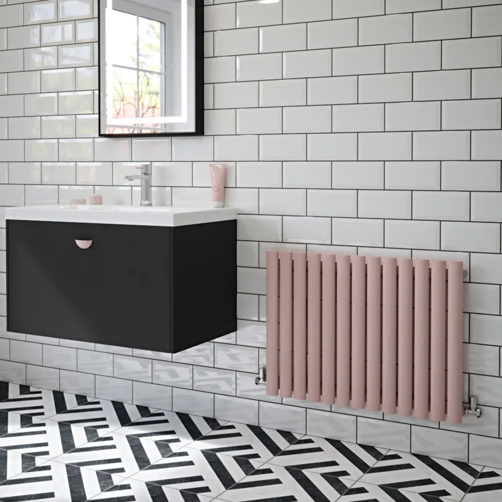 The Tap Factory Vibrance Single Panel Horizontal Radiator 550 x 826mm - 15 Colours Available