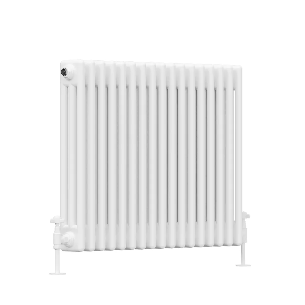 Toasty Ardleigh White Horizontal Column Radiator