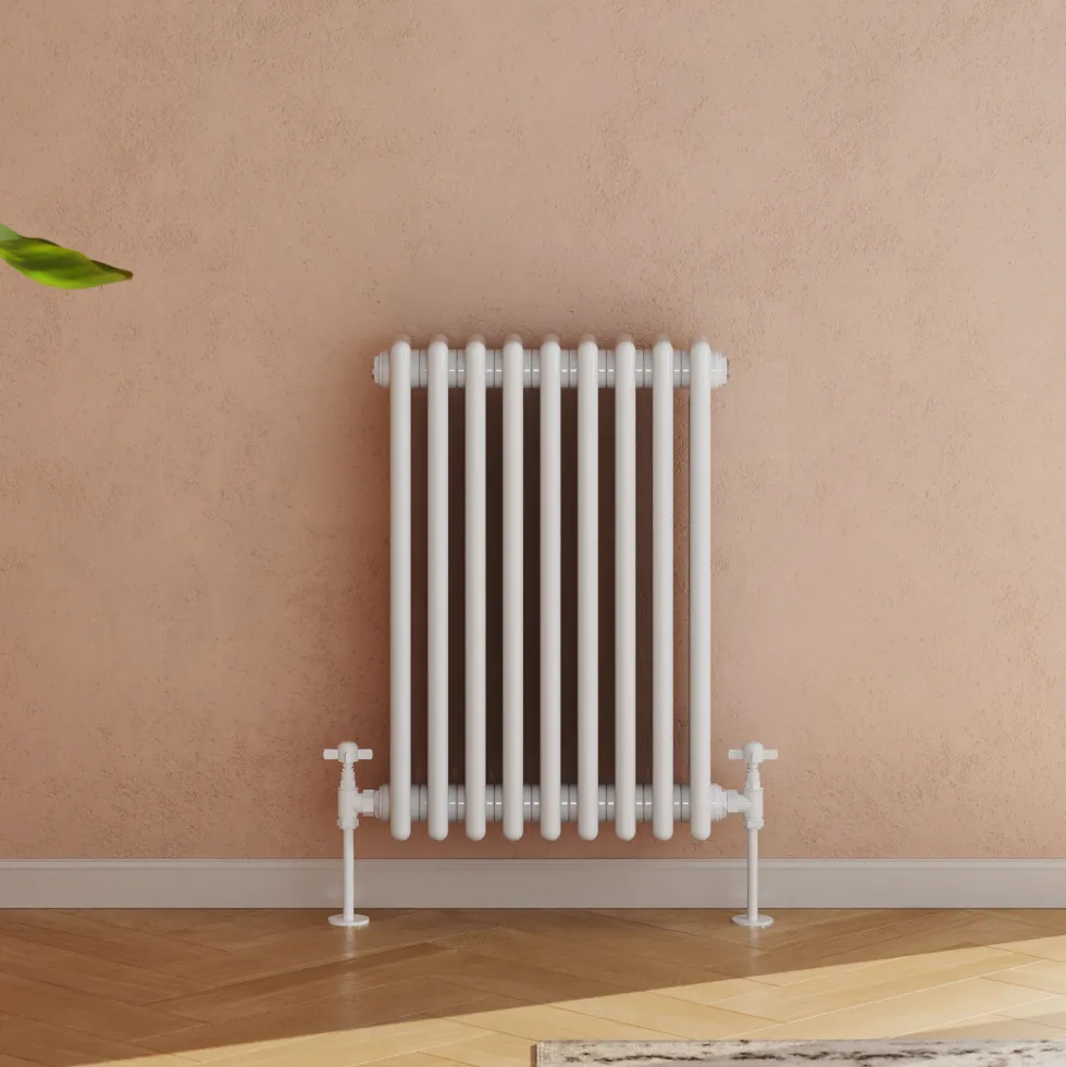 Toasty Ardleigh White Horizontal Column Radiator