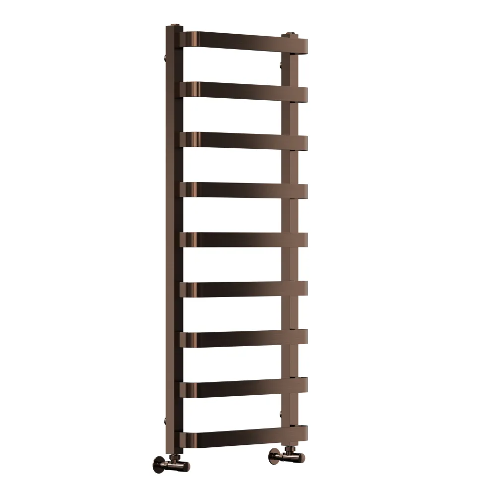 Toasty Balance Brushed Bronze Heated Towel Rail