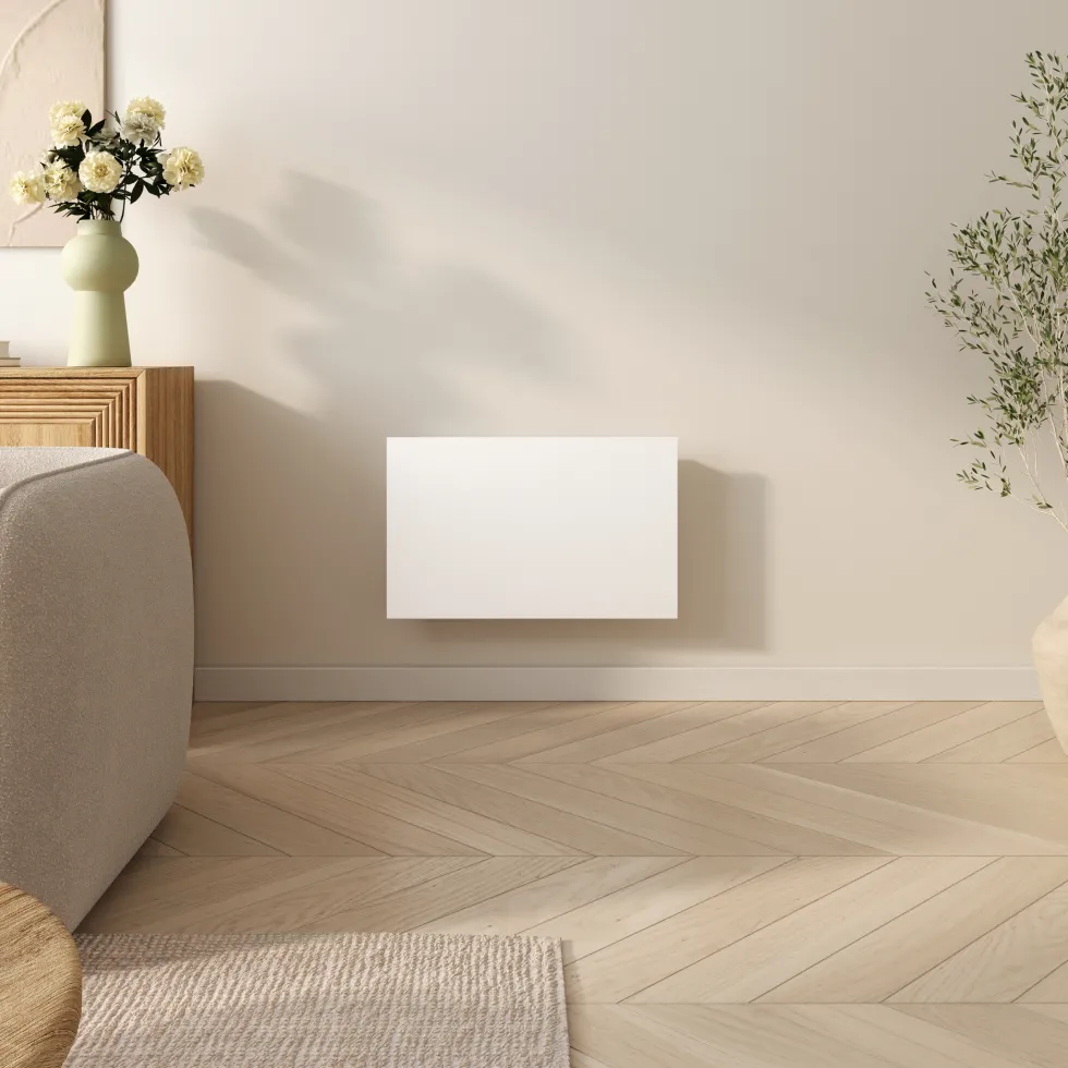 Toasty Bask Matt White Electric Radiator