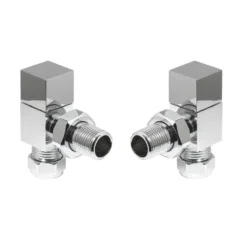 Toasty Chrome Square Manual Valve