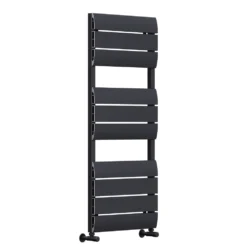 Toasty Dawn Anthracite Aluminium Heated Towel Rail - 1200 x 500mm