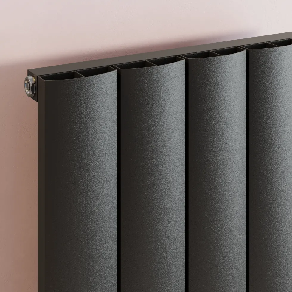 Toasty Forma Anthracite Vertical Aluminium Radiator