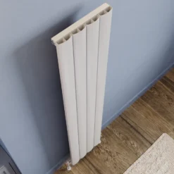 Toasty Forma White Vertical Aluminium Radiator