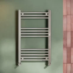 Toasty Glow Chrome 22mm Heated Ladder Towel Rail