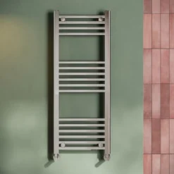 Toasty Glow Chrome 22mm Heated Ladder Towel Rail