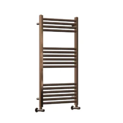 Toasty Glow Premium Brushed Bronze 25mm Heated Towel Rail