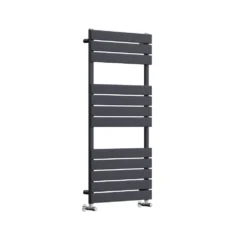 Toasty Hush Anthracite Flat Panel Heated Towel Rail