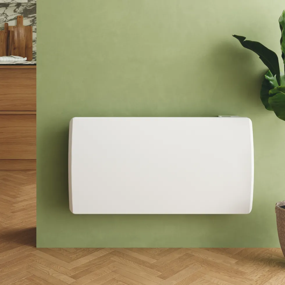 Toasty Lume Matt White Electric Radiator
