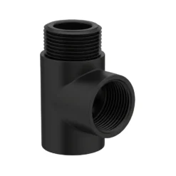 Toasty Matt Black Dual Fuel Kit With Manual Element, Valves And T-Piece