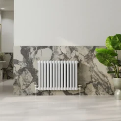 Toasty Mellow White Horizontal 2 Column Radiator