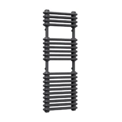Toasty Montford Anthracite Traditional Column Heated Towel Rail