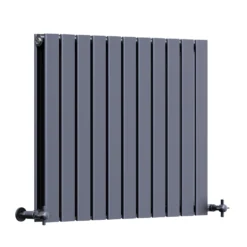 Toasty Radiance Anthracite Flat Panel Horizontal Radiator