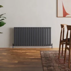 Toasty Radiance Anthracite Flat Panel Horizontal Radiator
