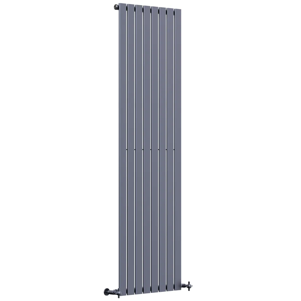 Toasty Radiance Anthracite Flat Panel Vertical Radiator
