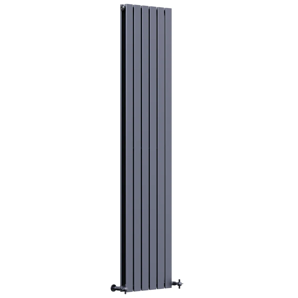 Toasty Radiance Anthracite Flat Panel Vertical Radiator
