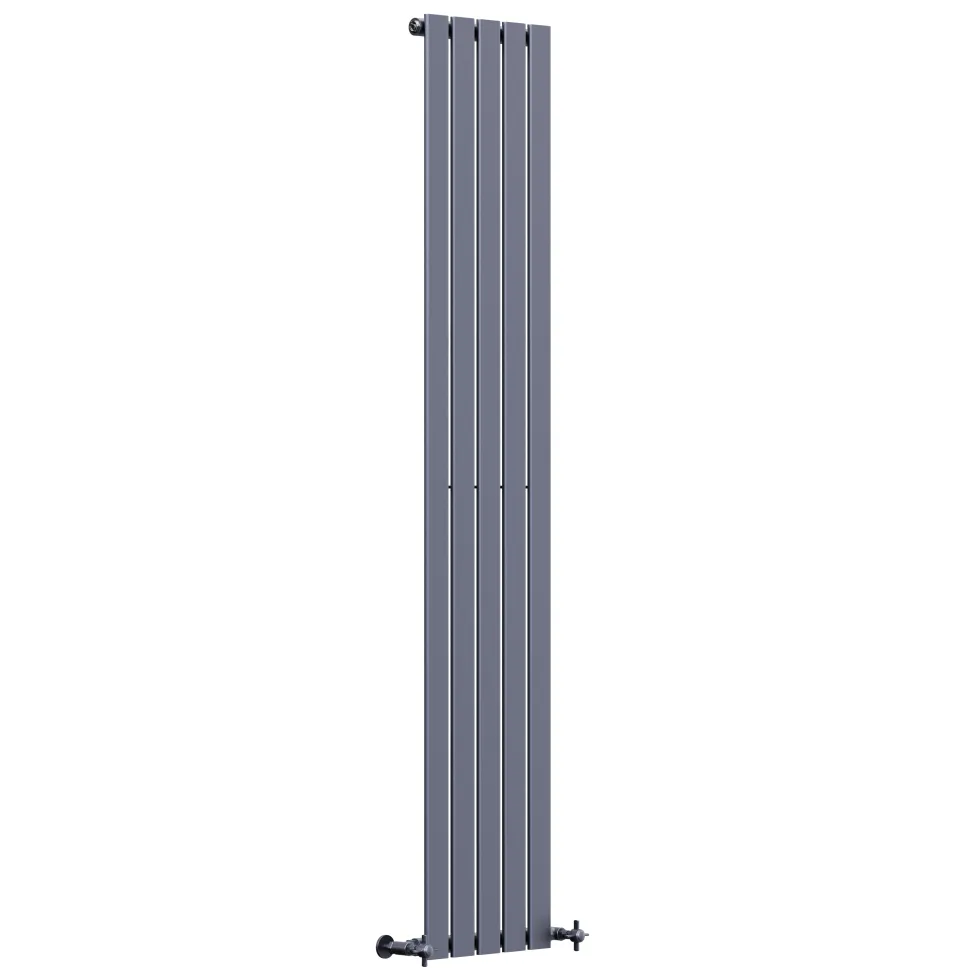 Toasty Radiance Anthracite Flat Panel Vertical Radiator