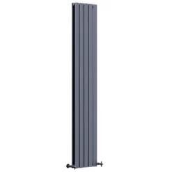 Toasty Radiance Anthracite Flat Panel Vertical Radiator