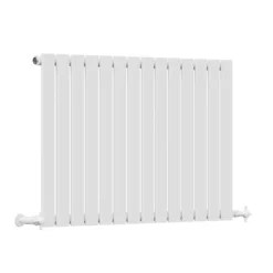 Toasty Radiance White Flat Panel Horizontal Radiator