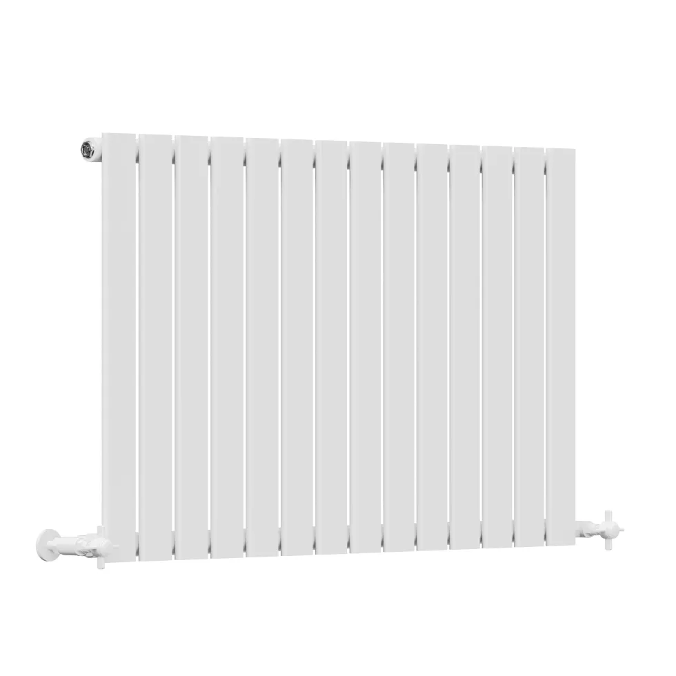 Toasty Radiance White Flat Panel Horizontal Radiator