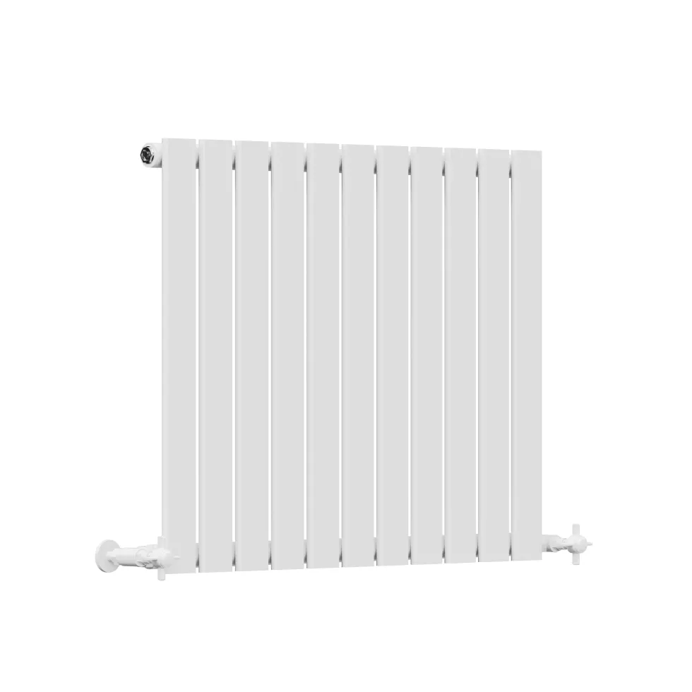 Toasty Radiance White Flat Panel Horizontal Radiator