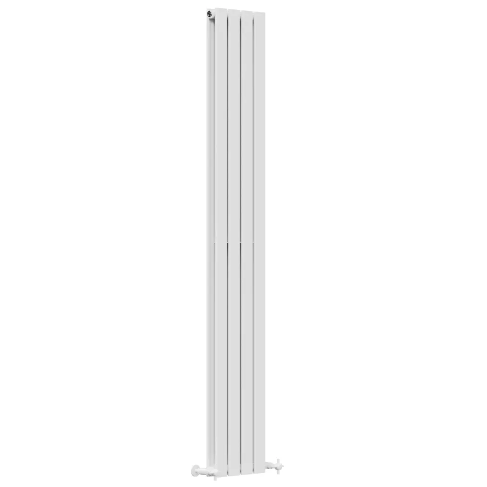 Toasty Radiance White Flat Panel Vertical Radiator