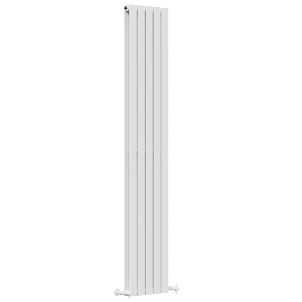 Toasty Radiance White Flat Panel Vertical Radiator