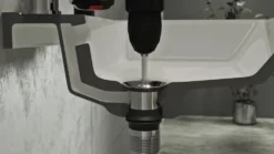 Top-Fix Slotted Clicker Basin Waste