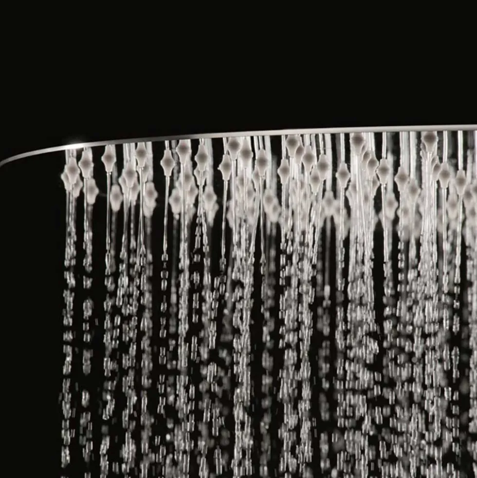Vado Aquablade Slim Line Easy Clean Oval Shower Head 200x300mm