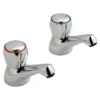 Vado Astra Contract Bath Pillar Taps