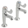 Vado Astra Lever High Neck Sink Pillar Taps