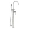 Vado Origins Bath Shower Mixer with Shower Kit Single Lever With Swivel Spout