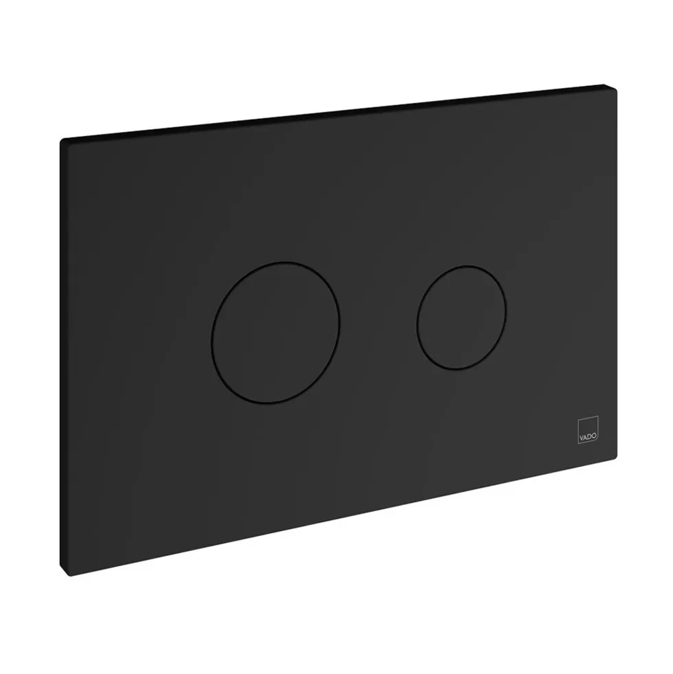 Vado Round Button Flush Plate
