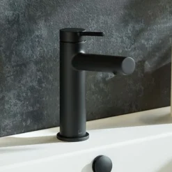 Vado Safari Cold Start Single Lever Mono Basin Mixer Tap with Optional Universal Basin Waste