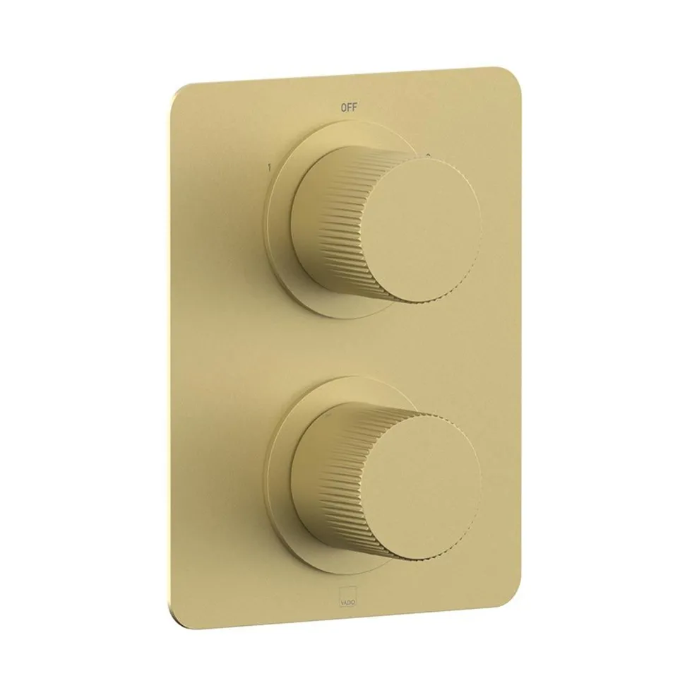 Vado Safari Leverless 2 Outlet Concealed Thermostatic Shower Valve
