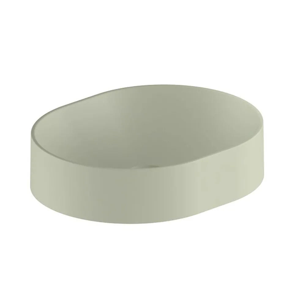 Vado Safari Oval Smooth Countertop Basin