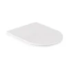 Vado Safari Slimline Soft Close Round Toilet Seat for Back to Wall Toilet