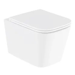 Vado Safari Square Wall Hung Toilet & Soft Close Slimline Seat