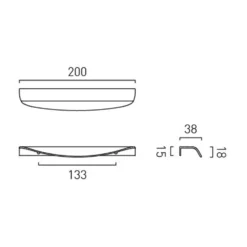 Vado Safari Top Mount Bar Furniture Handle
