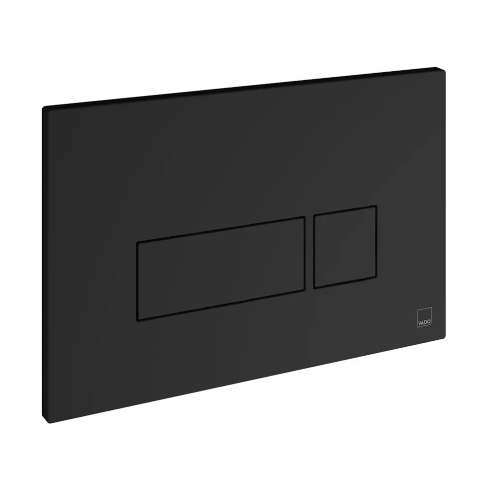 Vado Square Button Flush Plate