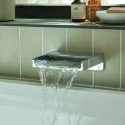 Vado Synergie Wall Mounted Waterfall Bath Spout