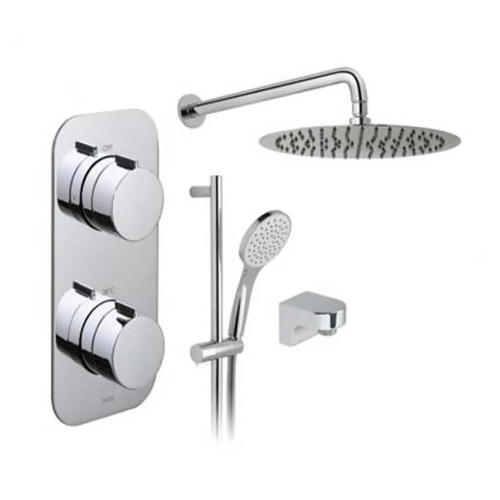 Vado Tablet Altitude 2 Outlet Concealed Thermostatic Shower Valve Package